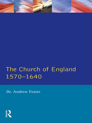 cover image of Church of England 1570-1640,The